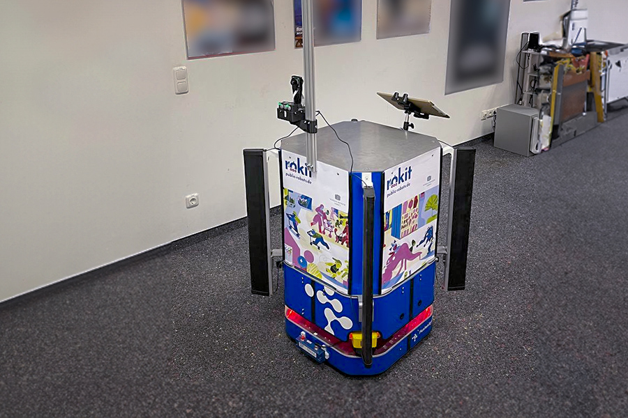 Photo of the robot platform